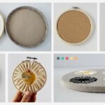 How to Frame Embroidery in a Hoop: Six Methods of finishing the back of the hoop