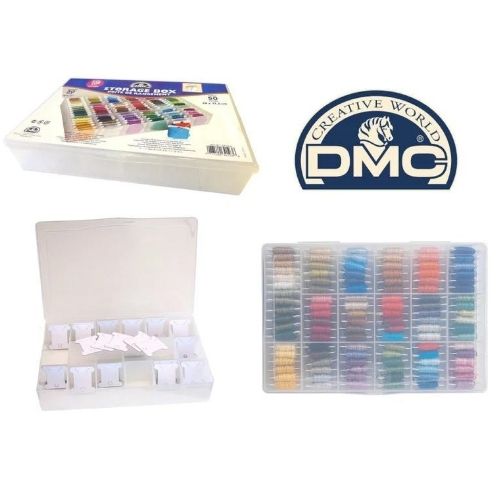Embroidery Floss organization: DMC storage box for floss