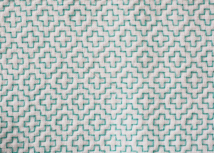 visible Mending knitwear: Sashico sampler
