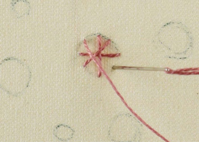 Point étoile Étape 4