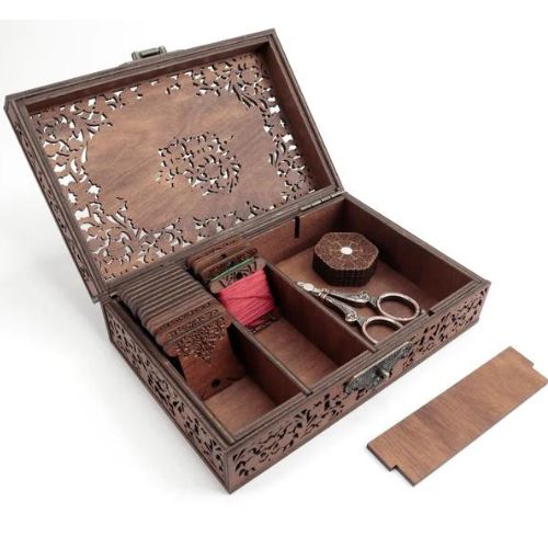 Embroidery box for the road on Etsy