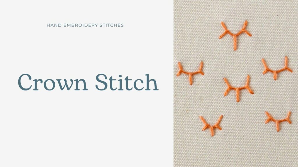 Kronenstich-Stickerei