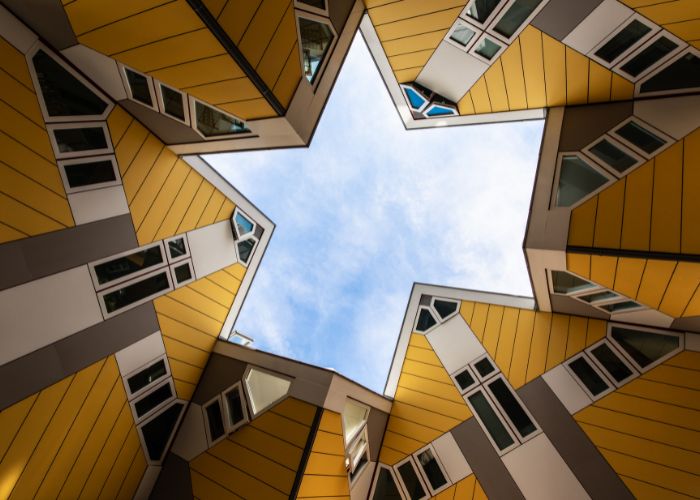 Negative space in photo art