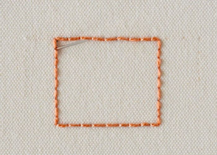 Ceylon Stitch Step2