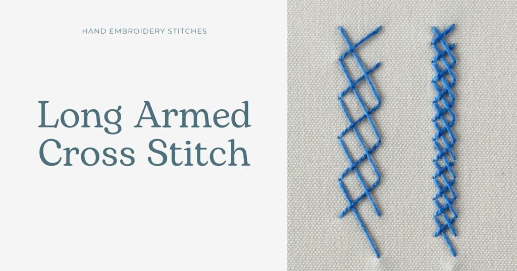 Anleitung für langarmige Kreuzstichstickerei