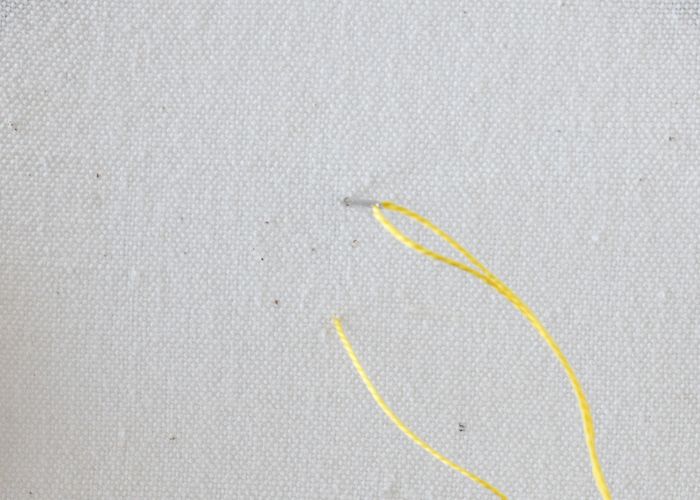 Woven Trellis Stitch Step 1