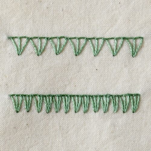 Triple Blanket Stitch embroidery small image